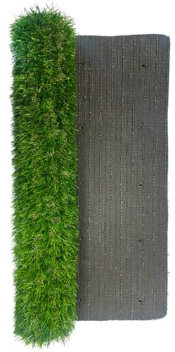 Césped artificial 2X5 25mm | Rollo césped artificial 10 metros cuadrados | Interior y exterior | Resistente y duradero