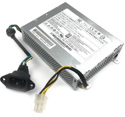 Kiligeary Transformateur d'alimentation d'ordinateur 4 broches 150 W pour modèle GW-A150WV19 D14-150P1A HKF1501-3A Compatible avec Acer A425 A450 A430 Z1620 Z3620 pour machine tout-en-un Founder A410