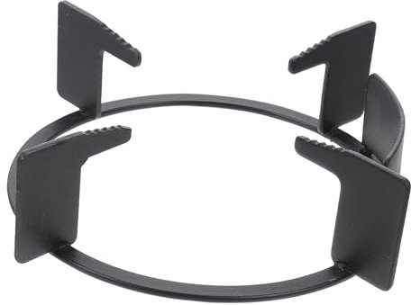 NUOBESTY Soporte Estufa Gas Rejilla Wok Hierro Robusto Aislamiento Térmico Diseño Simple Práctico