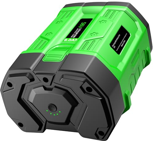 9Ah Remplacement pour Ego BA1400T, BA2800, BA2800T, BA4200, BA4200T, BA6720T, BT2240T pour Tondeuse Outil de Jardinage 9000mAh, 56V, Li-ION