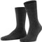 FALKE Herren Socken Teppich Im Schuh M So Wolle einfarbig 1 Paar, Grau Anthracite Melange 3080, 45-46
