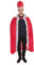 Elegant Red King Robe & Hat Costume Set for Adults - Perfect for Parties, Cosplay, Coronation, Historical, Royalty, World Book Day, & Special Events