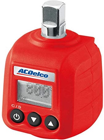 ACDelco ARM602-3 3/8” (5.9 to 59 ft-lbs.) Heavy Duty Digital Torque Adapter with Buzzer and LED Flash Notification – ISO 6789 Standards with Certificate of Calibration