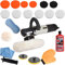 Duke-Handel Poliermaschine für Auto Exzenter 710 Watt mit 8 mm Hub und 6 m Kabel inkl. Koffer (Set 3)