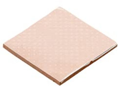 Thermal Grizzly - Minus Pad 8 (30x30x2,0mm) - elektrisch Nicht leitendes Wärmeleitpad, hohe Wärmeleitfähigkeit und Komprimierbarkeit für SSDs, GPUs, Konsolen und Elektronik