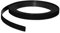 Magnetband Kennzeichnungsband farbig, Breite 10mm - 5m Rolle - Magnetstreifen - Zum Beschriften und Markieren, von Lager, Werkstatt, für Whiteboards, Flipcharts, Präsentationen, Farbe:schwarz