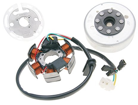 Lichtmaschine Stator und Rotor OEM für Derbi, Aprilia mit Ducati/Kokusan Zündung