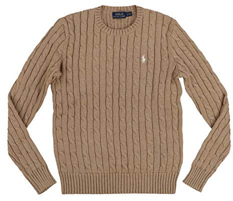 Polo Ralph Lauren womens Pullover, Brown, Small