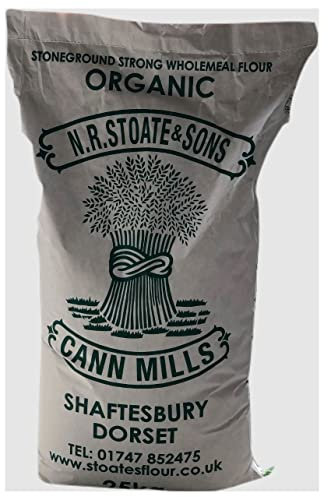 Stoates Stoneground Organic Strong Wholemeal Bread Making Flour (25kg)