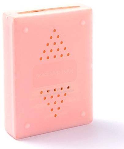 Hard drive bags 2.5 inch Scratch-resistant All-inclusive Portable Hard Drive Silicone Case for WD My Passport 1TB Portable Hard Drive, with Vents (Color : Pink)