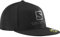 Salomon LOGO CAP FLEXFIT, Laufmütze für Herren, perfekt zum Laufen, Wandern und Touren, Schwarz/Black