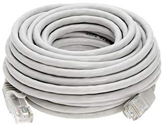 Cat5e 3M Network Ethernet Patch Cable, 350Mhz Internet Wire, Compatible with PC, Laptop, Modem, Router, TVs, Printer Cord, Consoles for Home and Office, Gray