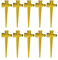 TOPINCN 10 Uds Picos De Aspersor De Césped, Interfaz De Rosca Hembra De 1/2 Pulgada, Rociadores De Riego, Conector De Sistema De Riego De Césped para Patio