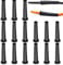 Fopytu Cord Protector Sleeve, 15 Pcs Rubber Cable Sleeve Angle Grinder Cable Gland Protector Protective Cover for Electric Drill Cable