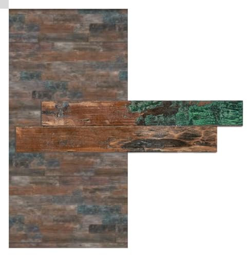 iWerk® – Holzpaneele DIY selbstklebend | Außergewöhnliche Wanddeko | Holzleisten für Wohnzimmer, Schlafzimmer & Kinderzimmer | Paneele für Wand & Decke in Premium-Qualität | Wandpaneel „Berg & Tal