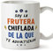 MUGFFINS Tazas para FRUTERA mujer - En Español - Todos te advirtieron - 11 oz / 330 ml - Regalo original y divertido