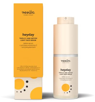 RESIBO Leichtes Serum mit 3-fach Vitamin C und Antioxidantien Heyday 30ml