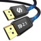 Silkland 16K DisplayPort Kabel 2.1/2.0 5m, 4K@240Hz/165Hz/144Hz, 8K@120Hz, 2K@240Hz/360Hz, HDR, DSC1.2a, G-Sync&Free-Sync, 40Gbps DP Kabel 2.1 5m für Gaming Monitor, Grafikkarte,PC