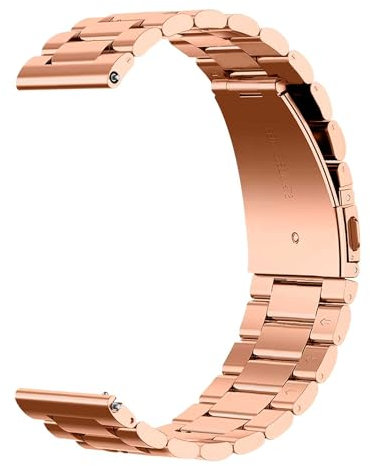 OcioDual Bracelet de Montre Homme Bracelet Métallique Acier Inoxydable Couleur Or rose 24mm Bracelet Montre, Montre homme, Bracelet Homme, Bracelet Montre Connectée Bracelets Universels