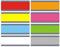 UENXRXE 8 Stück Lesehilfe Kinder,Multicolor Leselineal Dyslexia Lesemarkierungsstreifen Visuelles Stress Geführtes Lesen Highlight Strips Overlay Lesen Für Legasthenie