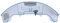 FLYBUG Compatible avec Les pièces de Rechange for aspirateur Robot Midea I5 I5c VCR07 VCR08 Midea I5C, support de Brosse à Rouleau, boîte à poussière, Accessoires de réservoir d'eau(7)