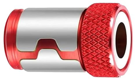 Magnetischer Schraubenring – magnetischer Ring für Schraubendreher-Kopf, Bohrer-Bitkopf | Magnetisierschraube aus Metall, verstellbar, starker Magnetisierer, abnehmbar, für