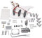 BESTonZON Gitarren Kit Mit Vollständigem Zubehör Weißes Elektrisches Gitarren Hobbyisten Inkl Schlagbrett Brückensystem Tonabnehmer Einfach Zu Montieren Für Musikliebhaber
