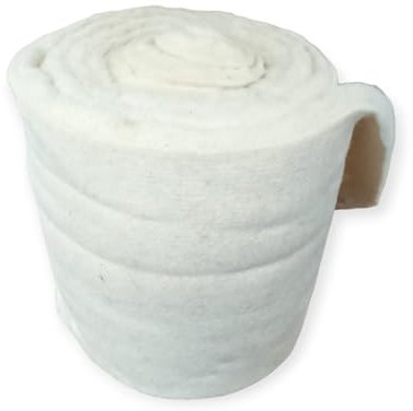 Truewool® 100% British Sheep Wool Loft Insulation Rolls - Natural, Breathable, Eco-Friendly Thermal Insulation for Homes and Vans - a Non-Toxic Sustainable Building Material. 400mmx50mmx8m