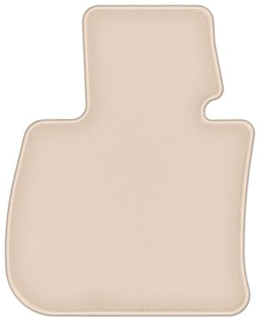 Velours-Fahrermatte passend für BMW 2 F46 2015-, Beige, FORTUNA, passgenau | passend für Gran tourer; geschorener Premium-Velours (100% Polypropylen), ca. 8 mm; rutschfest, BMW T-Befestigungen
