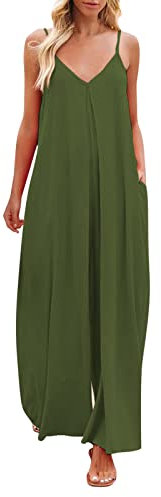 Flight Attendant Jumpsuit Women Jumpsuit Casual Suspenders with Long Pants Zipper Jumpsuit Hammer Jumpsuit (AG, L)