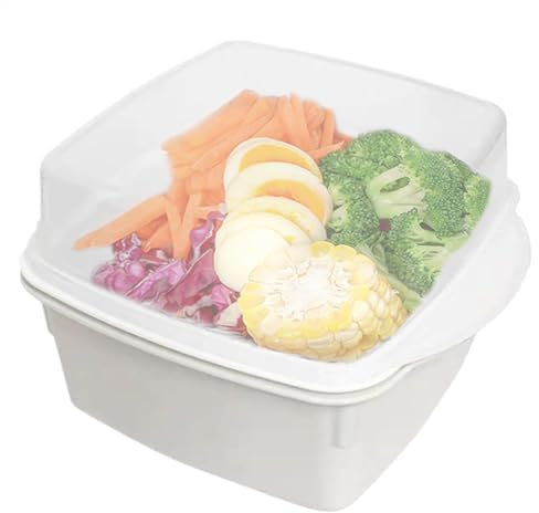 Mikrowellen-Dampfgarer Kochgeschirr Dampfgarbehälter BPA-Frei