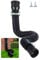 Expandable Guttering Drain Pipe, Extension Flexible Down Spout Extender, Easy Installation Adjustable Guttering Rainwater Kit for Lawns, Gardens, Yards, Cement Floors (Black)