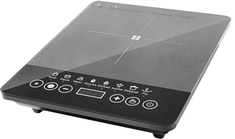 inducción - de estufa móvil 110 V -220 V, dispositivo de cocción eléctrico | Flache Wear Plato con un calor, un práctico ayudante de cocina para House Heber