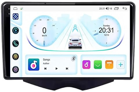 Car Play Radio Con Pantalla Pantalla Táctil De 9 Para Hyundai Veloster FS 2011-2017 Con CarPlay Y Android Auto Inalámbricos Con Mirror Link, Bluetooth(HM604 4 Core Wifi 2+64GB)
