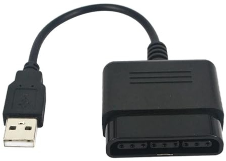YJCEBGPED Cavo convertitore adattatore USB di qualità for PS2 Dualshock Joypad GamePad a PS3 Cavo convertitore adattatore controller giochi USB for PC