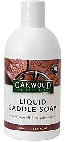 OAKWOOD Weaver Leather Liquid Saddle Soap Removes Dirt Grime & Stains 16.9oz