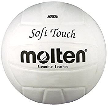 MOLTEN Volleyball, aus Kunstleder, Weiß, Größe 5