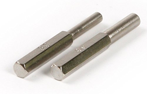 WANGSAURA Lot de 2 embouts pour tournevis de sécurité spécial consoles de jeux 3,8 mm et 4,5 mm