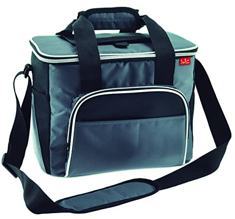 Jata Hogar Take Away Bolsa térmica Porta Alimentos, Gris y Negro, 0 cm