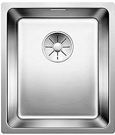 Blanco 522955 Fregadero de cocina de acero inoxidable, 340mm