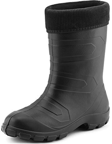 Ladeheid Stivali Imbottiti Donna in Spuma Eva LALMG879(Nero/Nero, 36 EU)