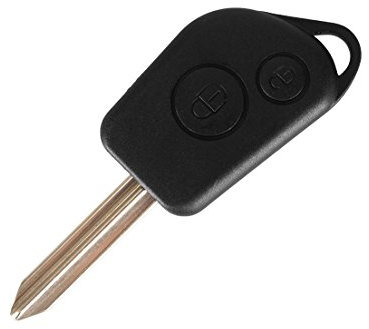 Carcasa Llave para Citroen Berlingo Picasso Saxo Xsara Peugeot Partner | 2 Botones | Mando a Distancia