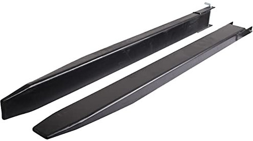 Pallit 2,2m Gabelverlängerung geschlossen 2200mm Länge 135 x 50 mm Innenmaß Extend Gabelverlängerung Stapler Zubehör aus Stahl Paar Zinkenverlängerung Lange Gabel