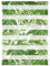 Lichtblick Doppelrollo Klemmfix ohne Bohren mit Motiv, Blätter - Grün, Blickdicht, Made in Germany, Klemmträger 45 cm x 150 cm (B x L)