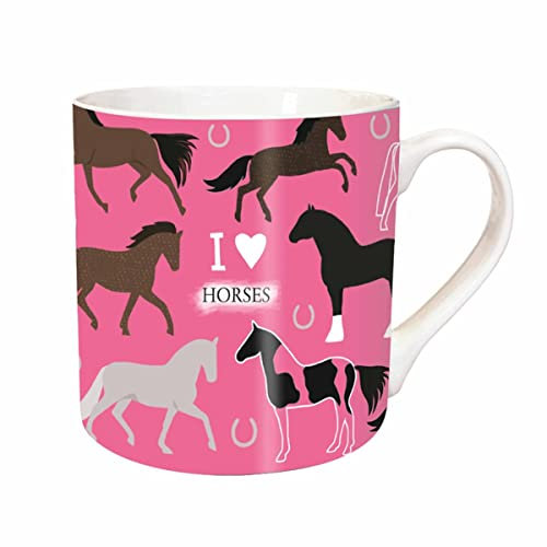 I Love Horses Chunky Mug in Gift Presentation Box