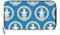 Damen Clutch/Clutch aus Leder, Motiv: Flagge der Nord-Marianen