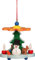 Christbaumschmuck Pyramide mit Schneemann - 7,5 cm