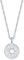 Elli Halskette Damen Kordel Münze Anhänger Rund Sonne Vintage Trend in 925 Sterling Silber