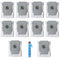 DOKKOO 10 Sacchetti della spazzatura Accessori per iRobot Roomba i7 (7150) i7 + / Plus (7550) S9 + (9550) E5 E6 E7 Robot aspirapolvere Parti di ricambio