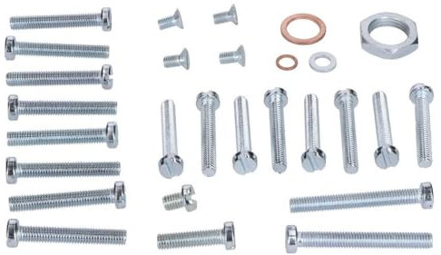 2EXTREME Schrauben Set Motorgehäuse und Deckel Befestigungsset kompatibel für Simson S51, S53, S70, S83, SR50, SR80